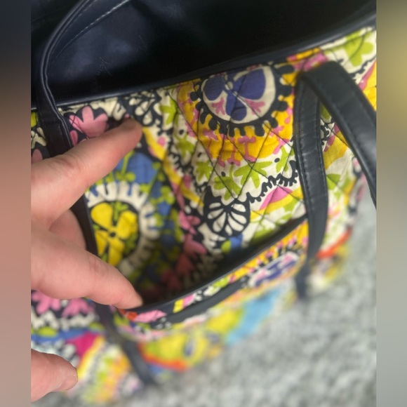 Colorful Large Vera Bradley Tote EUC - Picture 7 of 7